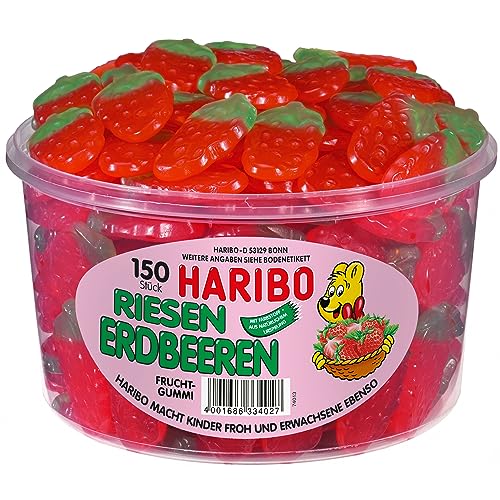 Haribo Riesenerdbeeren, 1er Pack (1 x 1350 g)) von HARIBO