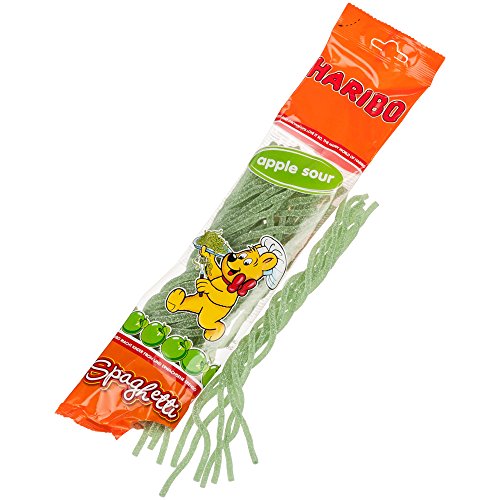 Haribo Spaghetti Saurer Apfel 200g von HARIBO