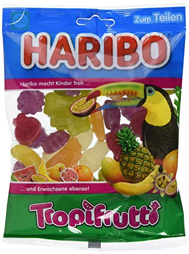 Haribo Tropi Fruti Gummi Candy CASE of 30 X 200 G von HARIBO