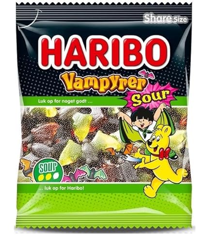 Haribo Vampyrer Sour 375g - Saure Vampire von HARIBO