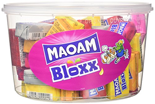 Maoam Runddose 5 Sorten, 3er Pack (3x 1.1 kg Dose) von HARIBO