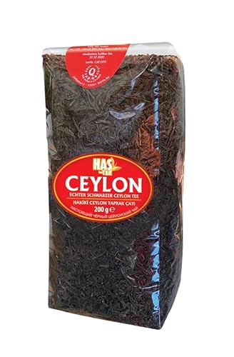 HAS - QUALITEE Schwarztee Ceylon Orange Pekoe (A) (Sri Lanka - Dimbula) loser Blatt Tee Schwarzer Tee (200g) von HAS QUALITEE