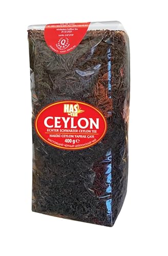 HAS - QUALITEE Schwarztee Ceylon Orange Pekoe (A) (Sri Lanka - Dimbula) loser Blatt Tee Schwarzer Tee (400g) von HAS QUALITEE