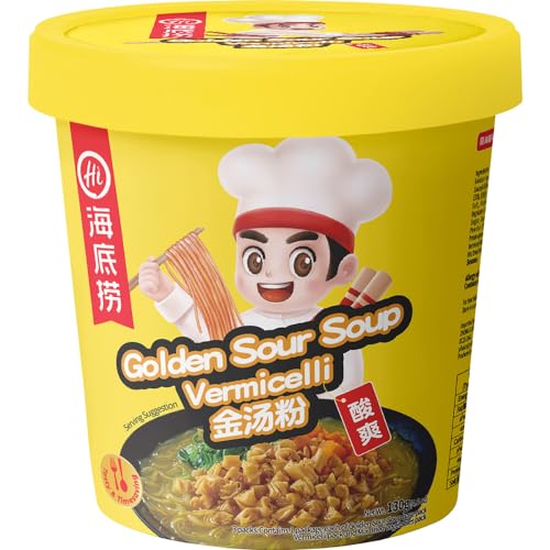 HAIDILAO - Instantreisnudeln Golden Sour Soup - (1 X 130 G) von HAidilao