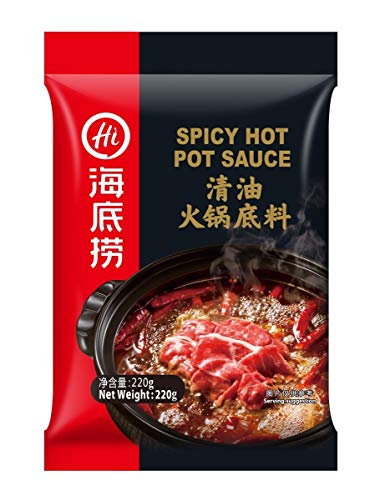 HAIDILAO - Suppenbasis Würzig Hot Pot, (1 X 220 GR) von HAidilao