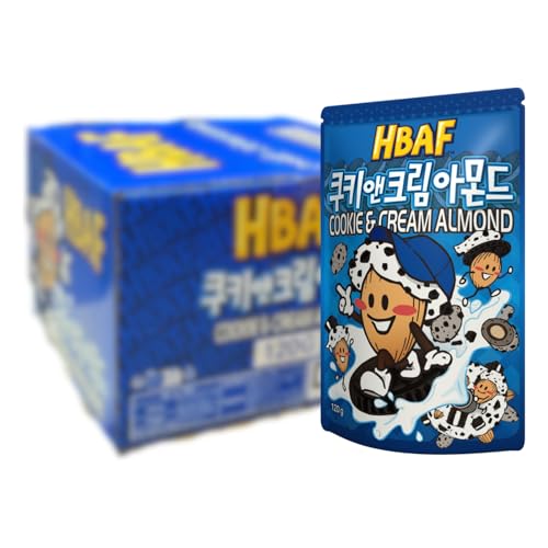 HBAF - Mandel mit Keksgeschmack - 20 X 120 GR - Multipack von HBAF