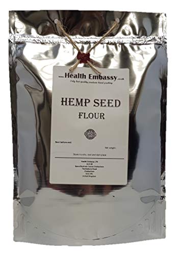 Health Embassy Hanfsamen Mehl / Hemp Seed Flour, 450g von HEALTH EMBASSY