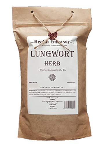 Health Embassy - Lungenkraut (Pulmonaria officinalis L) - Lungwort Herb (100) von HEALTH EMBASSY