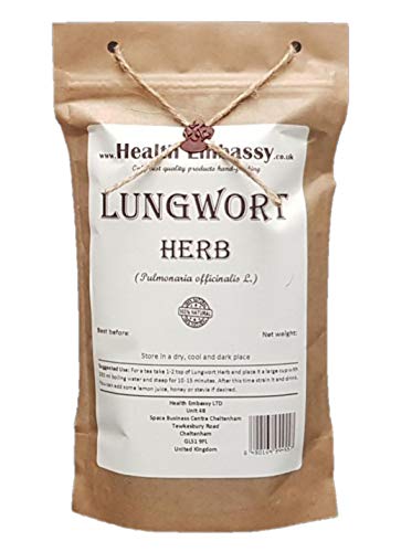 Health Embassy - Lungenkraut (Pulmonaria officinalis L) - Lungwort Herb (50g) von HEALTH EMBASSY