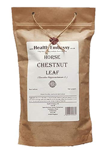 Health Embassy Rosskastanie Blatt (Aesculus hippocastanum L) / Horse Chestnut Leaf, 100g von HEALTH EMBASSY