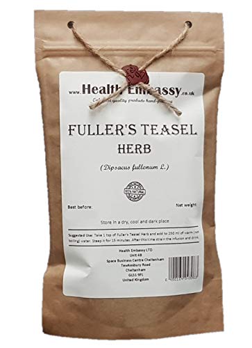 Health Embassy Wilde Kardekraut Kräutertee | Dipsacus Fullonum L | Fuller's Teasel Herb Tea 100g von HEALTH EMBASSY