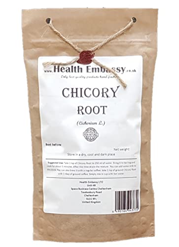 Health Embassy Zichorienwurzel Kräutertee | Cichorium L | Chicory Root Tea 100g von HEALTH EMBASSY