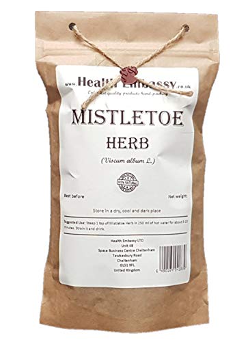 Mistelzweig Kraut (Viscum Album) / Mistletoe Herb - Health Embassy - 100% Natural (50g) von HEALTH EMBASSY
