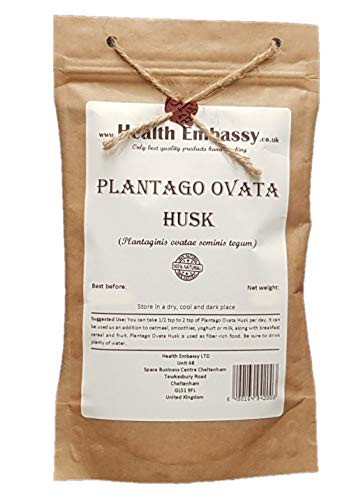 Health Embassy Plantago Ovata Schale / Plantago Ovata Husk, 100g von HEALTH EMBASSY