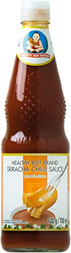 HEALTHY BOY Sriracha scharfe Chilisauce, (700 ml) von HEALTHY BOY