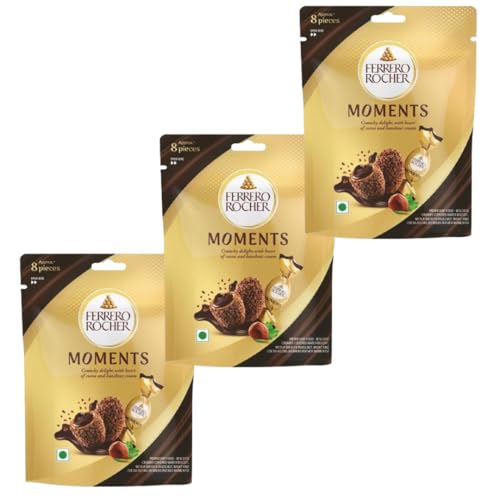 3x FERRERO MOMENTS 3x46,4G - Crispy Schoko Bons von HEART FOR CARDS