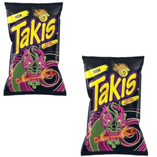 2x Dragon Sweet Chili Takis 92g Takis Pack Bundle - Special Edition TAKIS DRAGON - Chips von HEART FOR CARDS
