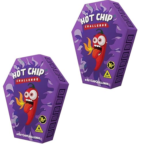 2x Hot Chip Challenge Purple Edition - der beliebte Hot Chip ist wieder da, besser und spicyer denn je - traust du dich? von HEART FOR CARDS