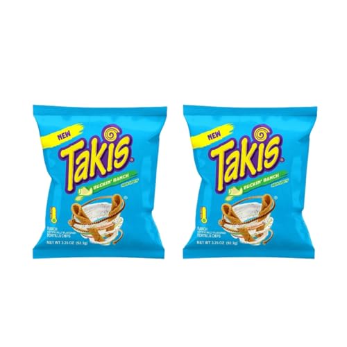 2x Takis Buckin Ranch 92g - Rolled Tortilla Chips - Käse Geschmack von HEART FOR CARDS