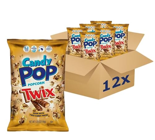 Candy Pop TWlX x Popcorn 12x 149g - Schokoladentraum Canadian Chocolate TWlX Popcorn von HEART FOR CARDS