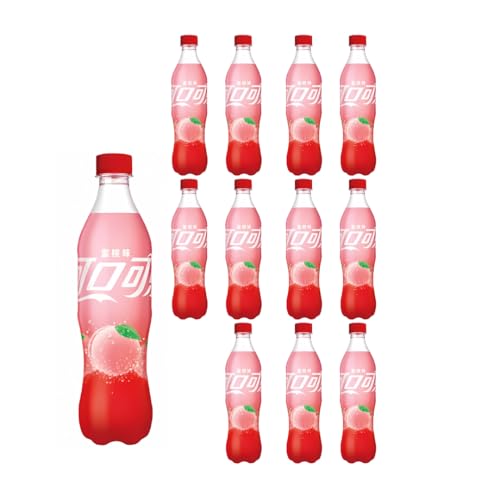 Cola Peach China Edition – 500ml – Erfrischendes Cola-Getränk mit Pfirsichgeschmack – Einzigartige Geschmackserfahrung aus China! von HEART FOR CARDS