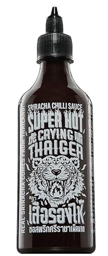 Crying Thaiger Sriracha Sauce 1x440ml Sauce - mit dem unvergleichbaren Geschmack Super Hot von HEART FOR CARDS