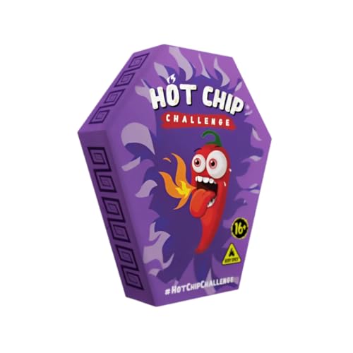 Desafío HOT-CHIP – ¡El snack picante definitivo! 67g de pura picante para valientes – ¡Perfecto para desafíos y fiestas! von HEART FOR CARDS