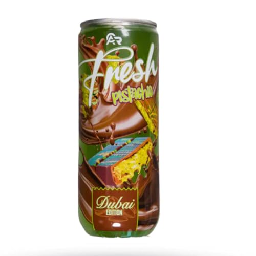 Fresh - 24x Pistachio Dubai Edition 330ml | Exotischer Pistazien- und Schokoladengenuss von HEART FOR CARDS