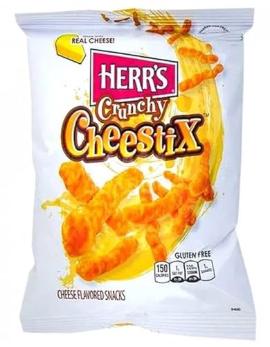 HERR´S CRUNCHY CHEESTIX 227G Packung - leckere Käsechips Stix von HEART FOR CARDS