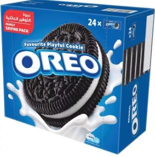 Oreo Original Großpackung - 3x 24 pro Packung - 684 g Packung - die klassischen Oreo Kekse zum Genießen für Groß und Klein von HEART FOR CARDS