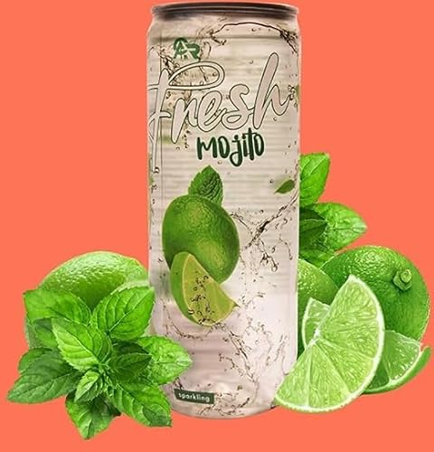 Packung - Fresh Drink 0.33ml - durchsichtige Dose (Mojito, 12 Dosen) von HEART FOR CARDS