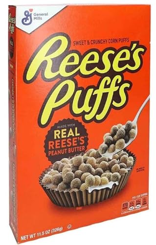 REESE´S PUFFS CEREALIEN 326G - leckeres Schokomüsli für Genießer von HEART FOR CARDS