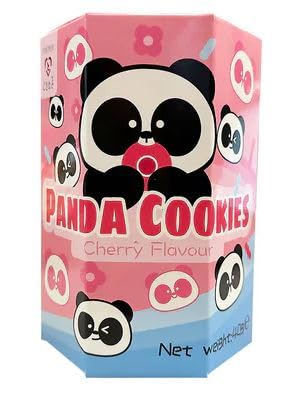 TOKIMEKI - Panda Cookies - Cherry 40g - leckere Butterkekse mir cremiger Kirschfüllung von HEART FOR CARDS