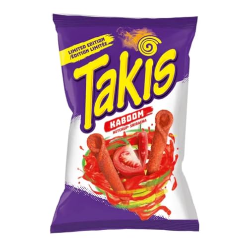 Takis Chips - Kaboom 80g - Ketchup-Sriracha Geschmack - Special Edition von HEART FOR CARDS