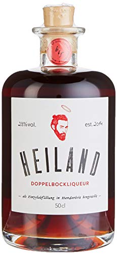 HEILAND Doppelbock-Rum-Liqueur mit echter Bourbon Vanille (Bierlikör) (1 x 0.5 l) von HEILAND