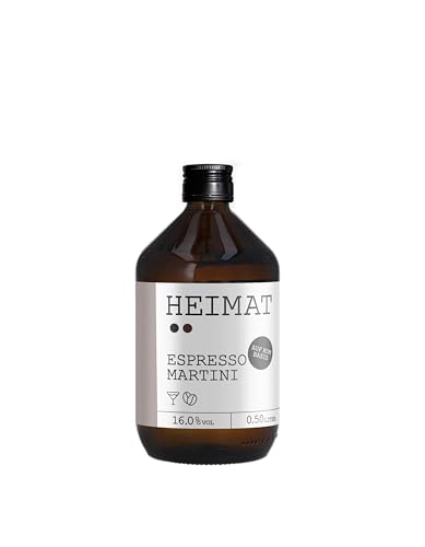 HEIMAT Espresso Martini 16% vol. Weich-cremig Karamell- & Schokoladennoten | Cocktail Rum-Basis | Heimat World Spirit Awards 2022 (500ml) von HEIMAT