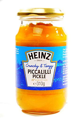 Heinz Crunchy & Tangy Piccalilli Pickle 2x 310g (620g) - Beilage / Aufstrich von HEINZ