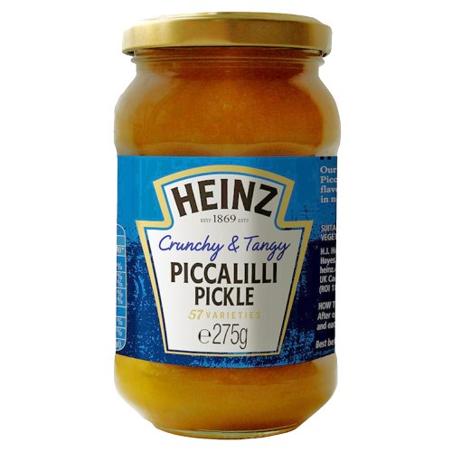 Heinz Crunchy & Tangy Piccalilli Pickle 310g von HEINZ