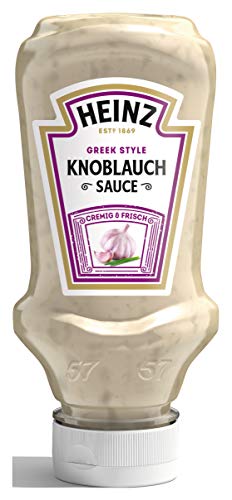 Heinz Feinkostsaucen Knoblauch, 8er Pack (8 x 220 g) von HEINZ