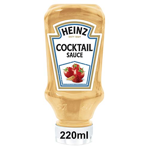 Heinz French Style Cocktail Sauce – Cremig-fruchtige Sauce in Kopfsteherflasche – 8 x 220 ml von HEINZ