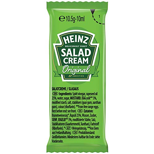 Heinz Salad Cream Sachets - Pack Size = 200x von HEINZ