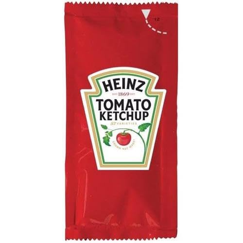 Heinz Tomato Ketchup 12 x Sachets | 12 einzelne Beutel von HEINZ