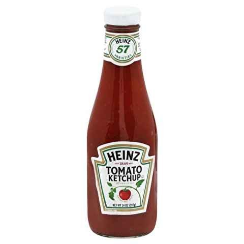 Heinz USA KETCHUP FLASCHE GLAS von HEINZ