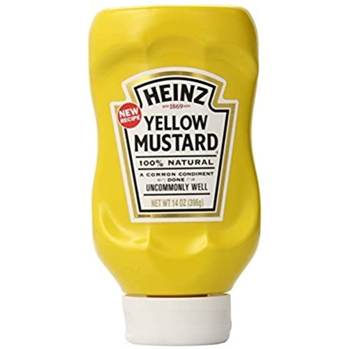 Heinz Yellow Mustard, 14 Ounce (Pack of 12) by Heinz von HEINZ