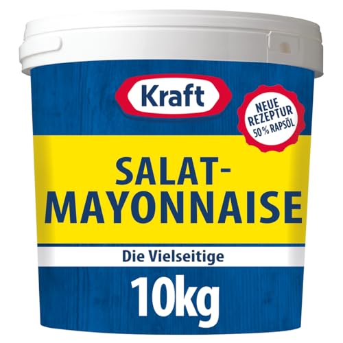 Kraft Salat Mayonnaise Premium cremige Mayonnaise im Eimer 10000ml von HEINZ