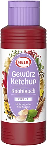 Hela Knoblauch Gewürz Ketchup, 6er Pack (6 x 300 g) von HELA