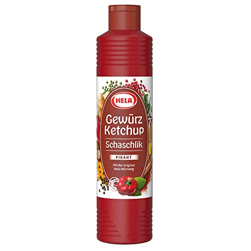 Hela Schaschlik Gewürz Ketchup 800 ml, 6er Pack (6 x 800 ml) von HELA