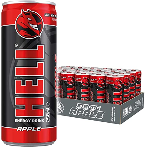 HELL ENERGY DRINK 250 ml (Apfel, 12 Stück) von HELL