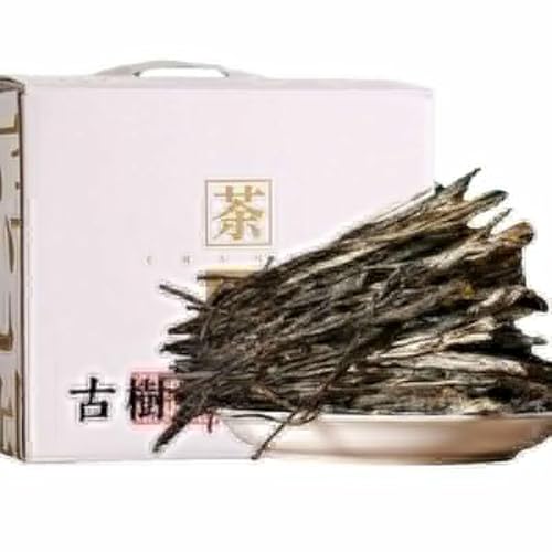 HELLOYOUNG 400g Yunnan Mengku Raw Spring Pu-Erh-Tee von alten Qiao-Mu-Bäumen Traditioneller chinesischer Rohtee mit einzigartigem Geschmacksprofil und ohne Zusatzstoffe von HELLOYOUNG