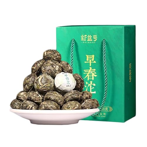 HELLOYOUNG 500g chinesischer Bio-Pu'er-Tee Grünes Lebensmittel ohne natürliche Zusatzstoffe traditionell hergestellt vollmundig mit einzigartigem Geschmack von HELLOYOUNG